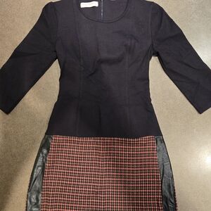 Rinascimento Elegant Black Dress